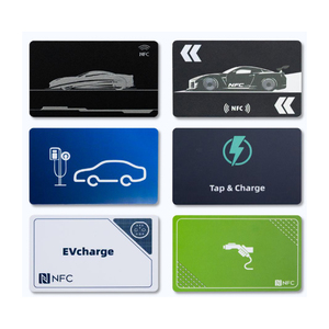 MIFARE DUOX NFC <span class=keywords><strong>RFID</strong></span>汽车钥匙卡EV充值卡，用于带有IATF16949证书的卡安全 - Product Image 2