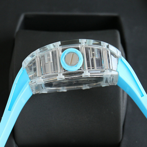 Customized RM52-05 Astronomical Blue Starry Sky Dial Transparent Crystal <b>Case</b> Men's Luxury Business Mechanical <b>Watch</b> - Product Image 3