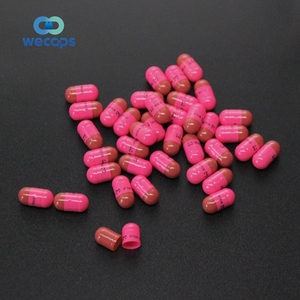 Wecaps güvenlik sert jelatin kapsüller boş sert kapsül hapları 00 # B boş kapsüller için ilaçlar - Product Image 6