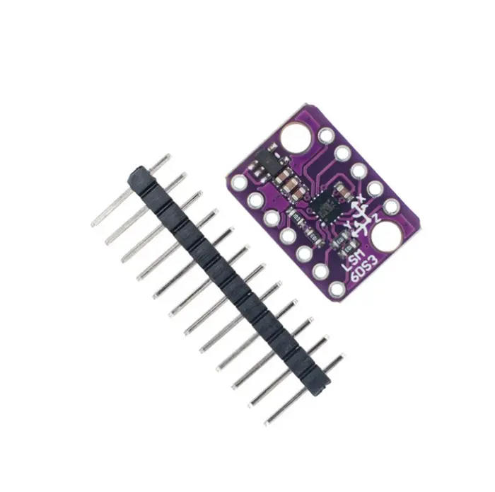 GY-LSM6DS3 LSM6DS3 Beschleunigung messer Gyro Embedded Digital Temperatur sensor modul SPI IIC I2C Schnitts telle modul 8kb FIFO Puffer 5V