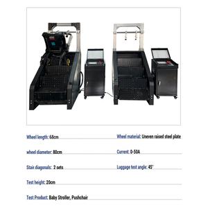 Bebek arabası adım ve yol <span class=keywords><strong>test</strong></span> bebek arabası merdiven tırmanma dayanıklılık Tester bebek arabası inişli çıkışlı döngüsü simülasyon Tester - Product Image 4