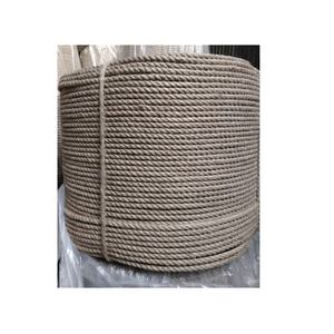 Fourniture de corde de Jute naturelle de 30-60mm d'épaisseur, corde de Manila torsadée, corde de chanvre pour station d'accueil artisanale, dîner décoratif, vente de BD - Product Image 2