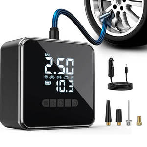 WOSEN Portable Cordless 2X Super Fast 25L Min Dual Mode Digital Auto Shut Off <b>Car</b> Motorcycle Bicycle Ball Tire Inflator Air Pump - Product Image 6