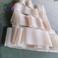 Bande transporteuse transparente sans couture blanche MINSEN, fabricant de bandes transporteuse en silicone