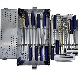 Orthopedic Bone Cement <b>Removal</b> Instrument Set with Sterilization <b>Box</b> Orthopedic bone cement <b>removal</b> instrument Set At Wholesale - Product Image 1