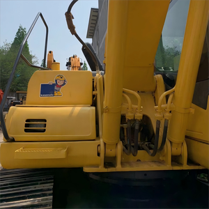 Excavatrice sur chenilles Komatsu PC220 d'occasion, 22 tonnes, excavatrice japonaise d'origine en bon état de marche, vendue à bas prix - Product Image 5