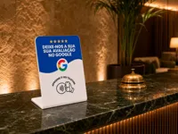 Tarjeta RFID NFC de 150*110*50mm para reseñas de Google, 13.56MHz, impermeable, programable, con chip URL Tap para Portugal