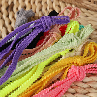 Lacets de hockey à dentelle plate de 7 mm personnalisés, nouveaux, lacets de chaussures de sport pour la course à pied avec sac