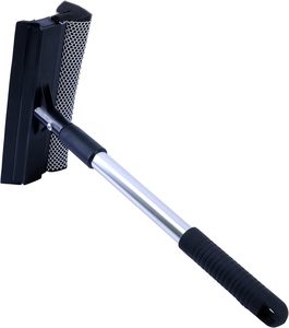 2-in-1 Window <b>Squeegee</b> and Car Cleaning Tool and Window Cleaner with Aluminum Telescopic Pole - Product Image 1