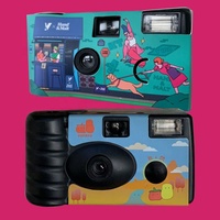 PROMO EXCEPTIONNELLE : Appareil photo jetable OEM Kodak 35 mm à usage unique avec film et flash, personnalisable, vente en gros, rose vintage et blanc, à usage unique
