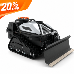 free shipping CE EPA 600mm heavy duty remote control mower 224cc crawler engine grass cutter slope commercial machine - Product Image 3