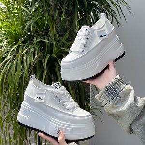 <span class=keywords><strong>Scarpe</strong></span> da ginnastica con tacco alto alla moda <span class=keywords><strong>scarpe</strong></span> Casual con suole di <span class=keywords><strong>scarpe</strong></span> spesse con zeppa da <span class=keywords><strong>donna</strong></span> - Product Image 4