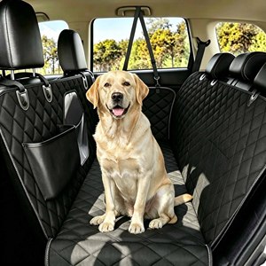 Housse de siège auto imperméable pour chien, coussin de protection pour animal de compagnie, tapis rigide pour siège arrière, housse de siège auto en cuir pour chien pour siège arrière - Product Image 3