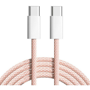 1m 2m 60W cavo di ricarica intrecciato tipo C a tipo C per I Phone 15 PD cavo dati di ricarica rapida - Product Image 1