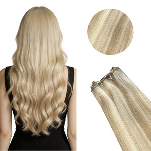 KSWIGS Extensions de cheveux à clipser en gros, tons mélangés, sans perte ni nœuds, en cheveux humains véritables, pour coiffeurs professionnels et salons de beauté, livraison mondiale - Product Image 1