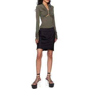 <span class=keywords><strong>Minifalda</strong></span> <span class=keywords><strong>negra</strong></span> de alta calidad para mujer, estilo de oficina, envoltura adelgazante de alta elasticidad a la moda, venta al por mayor para el verano - Product Image 4