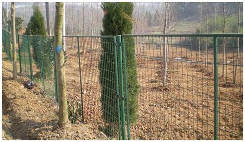 Decorative Protection Metal Chain Link Fence Easily Assembled