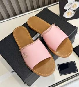 Ms. Xiaoxiang's Light Weight <b>Flat</b> <b>Sandals</b> with Cushioning Anti-Slippery TPU Outsole Square Toe & Genuine Leather Midsole - Product Image 1