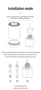 Diffuseur de voiture portable de haute qualité 50 ml en alliage et plastique, alimenté par USB, avec éclairage rythmique et longue durée d'aromathérapie - Product Image 6