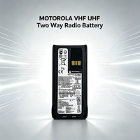بطارية ليثيوم أيون قابلة لإعادة الشحن MOTOROLA PMNN4808 بسعة 2450 مللي أمبير في الساعة، مقاومة للماء والغبار بمعيار IP68، لأجهزة الراديو UHF وVHF وراديو الاتصال اللاسلكي ثنائي الاتجاه ووكي توكي طرازات R7 FKP وR7 NKP وR7a