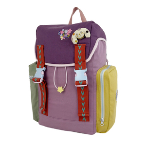 <span class=keywords><strong>Mochila</strong></span> <span class=keywords><strong>Escolar</strong></span> Ecológica de Algodón para Niños y Niñas - Correas Ajustables, Compartimento para Portátil, <span class=keywords><strong>Mochila</strong></span> Resistente de Lona - Product Image 4