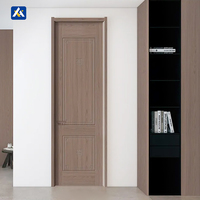 Portes en bois à grain naturel, toucher chaleureux, parfaites pour les styles d'intérieur chinois, américain et nordique