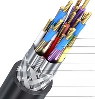 Câble DP pour connexion ordinateur-ordinateur, vidéo haute définition 8K 60Hz pour HDTV, moniteur TV - Conducteur plaqué or, gaine en PVC DP