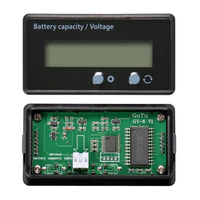 Jauge de mesure de capacité de batterie LCD 2X, indicateur d'état de batterie plomb-acide étanche 12V/24V/36V/48V