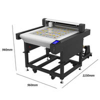 Plotter de Corte Automático NUOYU 6060CA para Contorno, Troquelado y Kiss Cut, Cero Desperdicio, Máxima Eficiencia