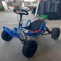 Kart à moteur à essence tout-terrain 90CC à deux temps pour adultes et adolescents