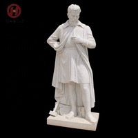 Statue de Zeus en marbre, sculpture de figure grecque en pierre