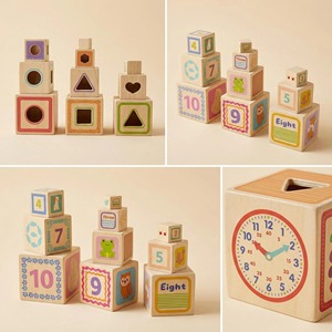 Giocattolo Educativo Montessori in Legno per Ordinare i Numeri, Certificato EN71, Design Cartoon, Sviluppo Cognitivo, Personalizzabile, <span class=keywords><strong>3</strong></span> <span class=keywords><strong>Anni</strong></span> - Product Image 2