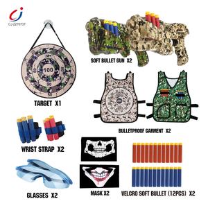 Jeu de rôle pour enfants Soldat Tir à la balle en mousse souple Combat Tir à la cible collante Jeu militaire Ensemble de pistolets et d'armes Jouets militaires - Product Image 4