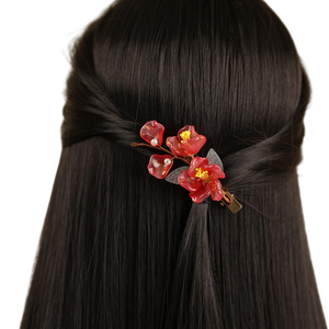 Nouvelles pinces à cheveux Hanfu pour enfants de style ancien, épingles à cheveux traditionnelles pour filles, en cristal, faites à la main, design original, <span class=keywords><strong>boucle</strong></span> de paix XuZhou - Product Image 5