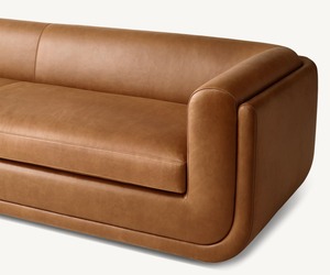 Juego de Sofás de Cuero Nórdico Moderno con Tapicería Lineal <span class=keywords><strong>Limpia</strong></span>, Diseño Minimalista para Sala de Estar y Habitación de Hotel - Product Image 6