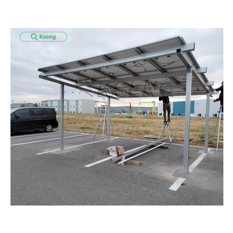 Kseng Residential Solar Carport Waterproof Aluminum