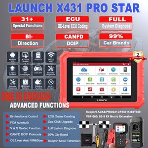 Sıcak Satış Profesyonel Launch X431 <span class=keywords><strong>Pro</strong></span> Elite Star VAG Kılavuzu FCA AutoAuth Otomotiv Teşhis Cihazları BMW için Obd2 Tarayıcı - Product Image 5