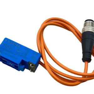 Sensor de Etiquetas Herma Fs03 24V Gnd con Cable Naranja para Uso Industrial - Product Image 1