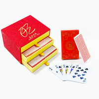 Cartes à jouer publicitaires personnalisées de qualité supérieure, écologiques, avec couleurs CMYK/Pantone et boîtes cadeaux