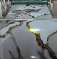 Papier peint de luxe en PVC doré à motif marbré, autocollant mural auto-adhésif, panneau à coller et à décoller pour salon, chambre à coucher, intérieur