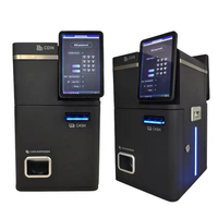 Caisse enregistreuse libre-service ITL en acier inoxydable avec fonction de dépôt d'espèces et de pièces, capacité de 1000 unités, écran capacitif
