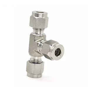 Swagelok Đầu Nối Ống Nén Hai Đầu Nối Ống Phụ Kiện Dụng Cụ Đầu Nối Ống Thép Không Gỉ 316 Bằng Ba Chiều - Product Image 5