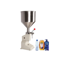 Jiahe A03 5-50ml Machine de remplissage de pâte manuelle à pression manuelle pour petites bouteilles