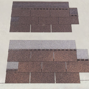 Vente en gros de tôle de toiture de construction simple personnalisable couleur marron vigne flétrie <span class=keywords><strong>bardeaux</strong></span> <span class=keywords><strong>d</strong></span>'<span class=keywords><strong>asphalte</strong></span> à 3 onglets pour la construction de maisons - Product Image 2