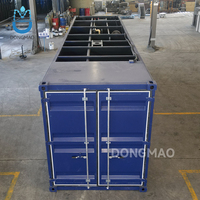 120m ³ /d emballé SBR/MBBR/MBR usine de traitement des eaux usées contrôle logique Programmable pour les eaux usées des hôpitaux domestiques