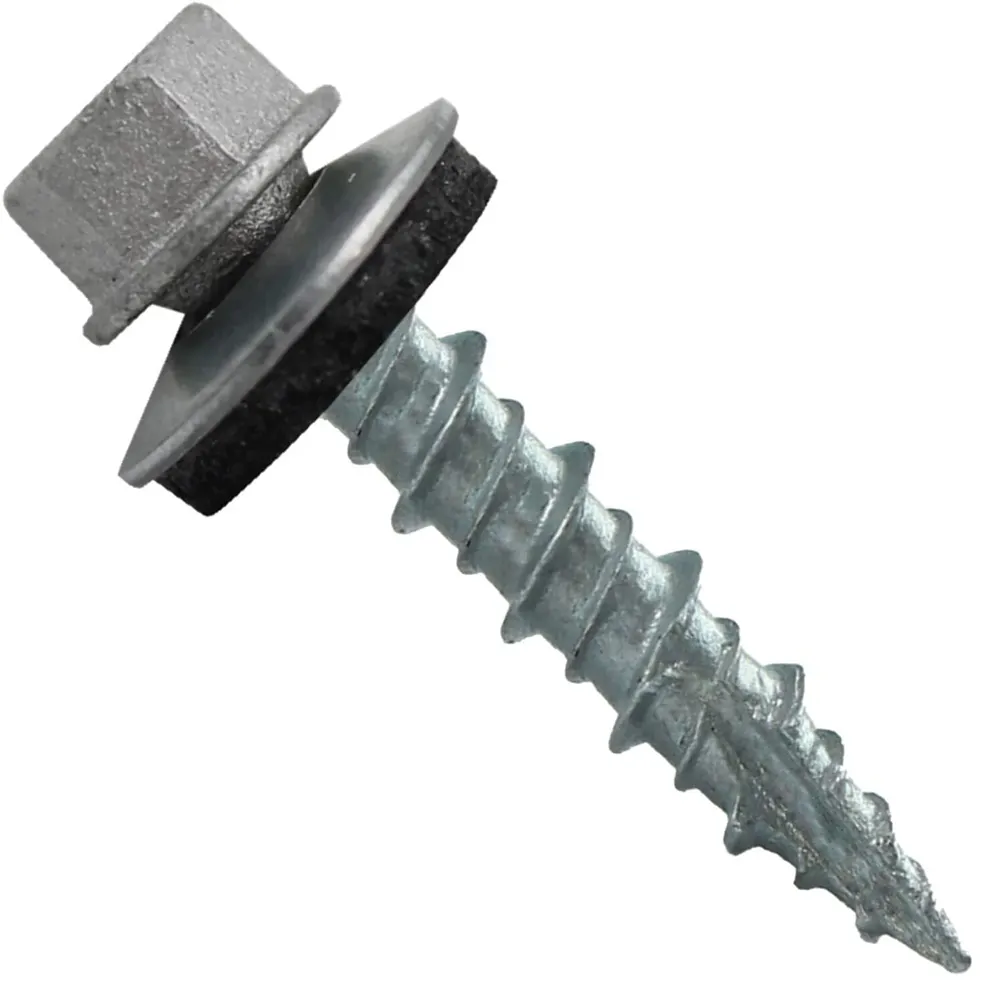 Tornillo de Metal para techo, 3 pulgadas, 10 pulgadas, #14