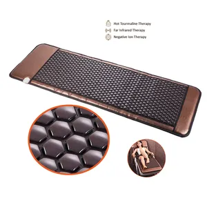 Tourmaline Infrared Massage Tourmaline Mattress PEMF Far Infrared Jade Therapy Heating Tourmaline And Photon Massage Mat Anion Tourmaline Bed Mattress