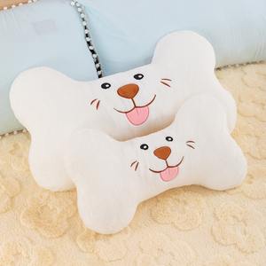 Nouveau coussin en forme d'os de chien de dessin animé créatif, peluche en peluche lavée pour enfants, cadeau d'anniversaire en maille pour filles, soulagement du stress - Product Image 6