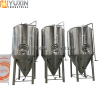 Cuve de Fermentation Conique en Acier Inoxydable pour Bière et Kombucha