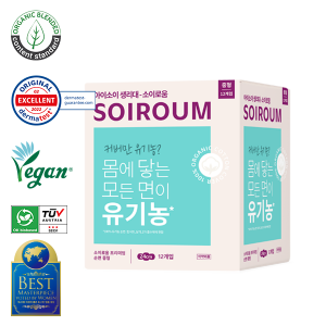 Isoi Soiroum riutilizzabile medio 12P assorbente Super assorbente cotone ad alta assorbenza & PE usa e getta alato traspirante - Product Image 1